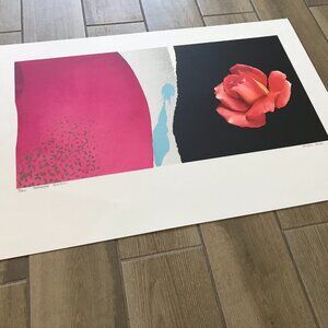 Original Lithograph by Michael Knigin, "Preferred Position", #7/300, Signed
